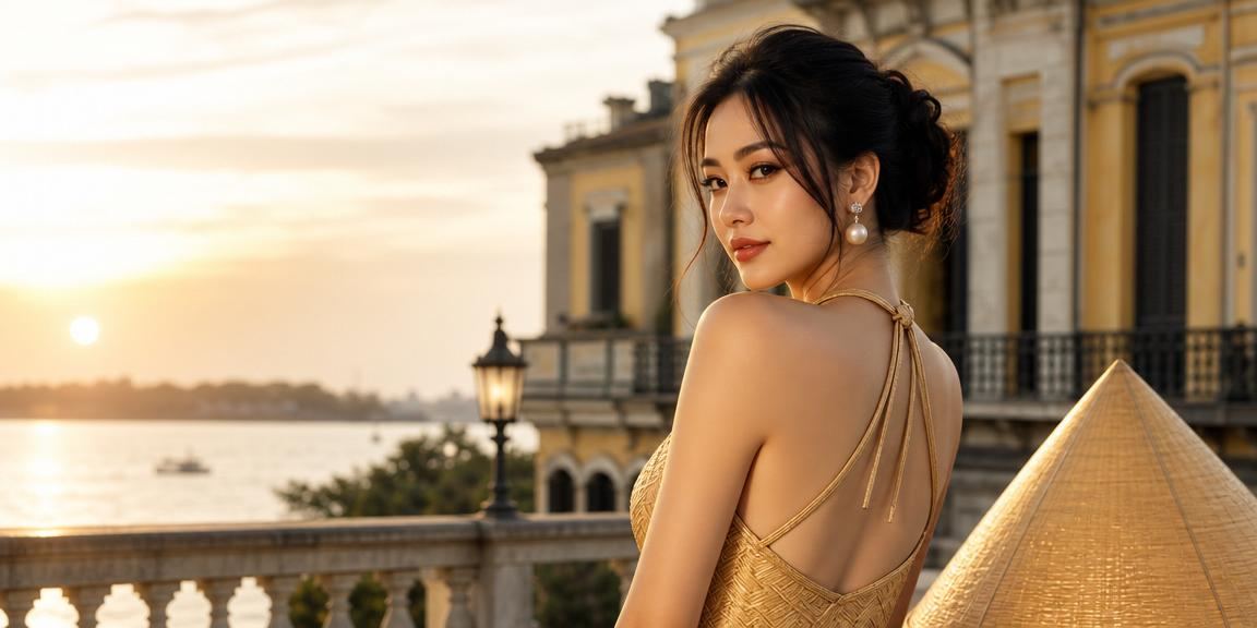 Baccarat tại Hà Nội với người chơi đeo nón lá truyền thống